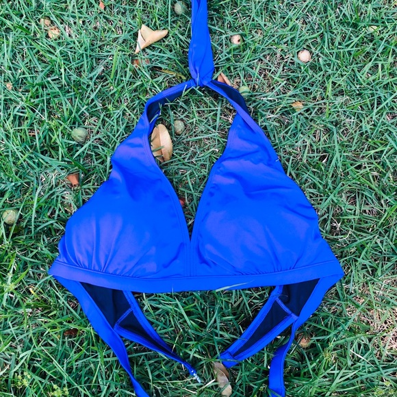 Other - Blue halter swim top